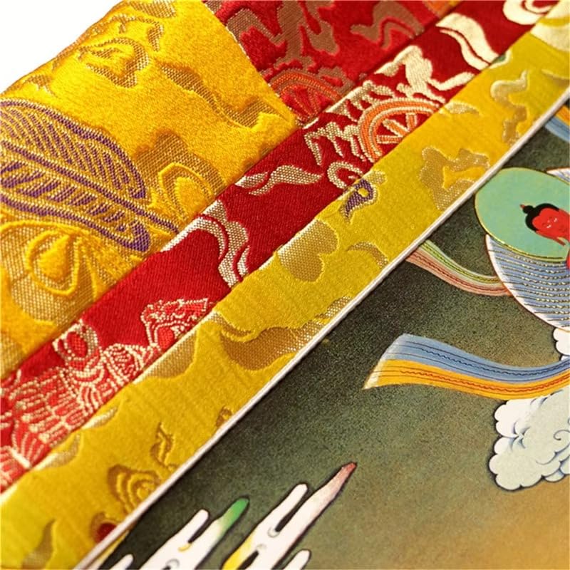 Amazon.co.jp: Gandhanraチベットタンカアート-Je Tsongkhapaの避難所